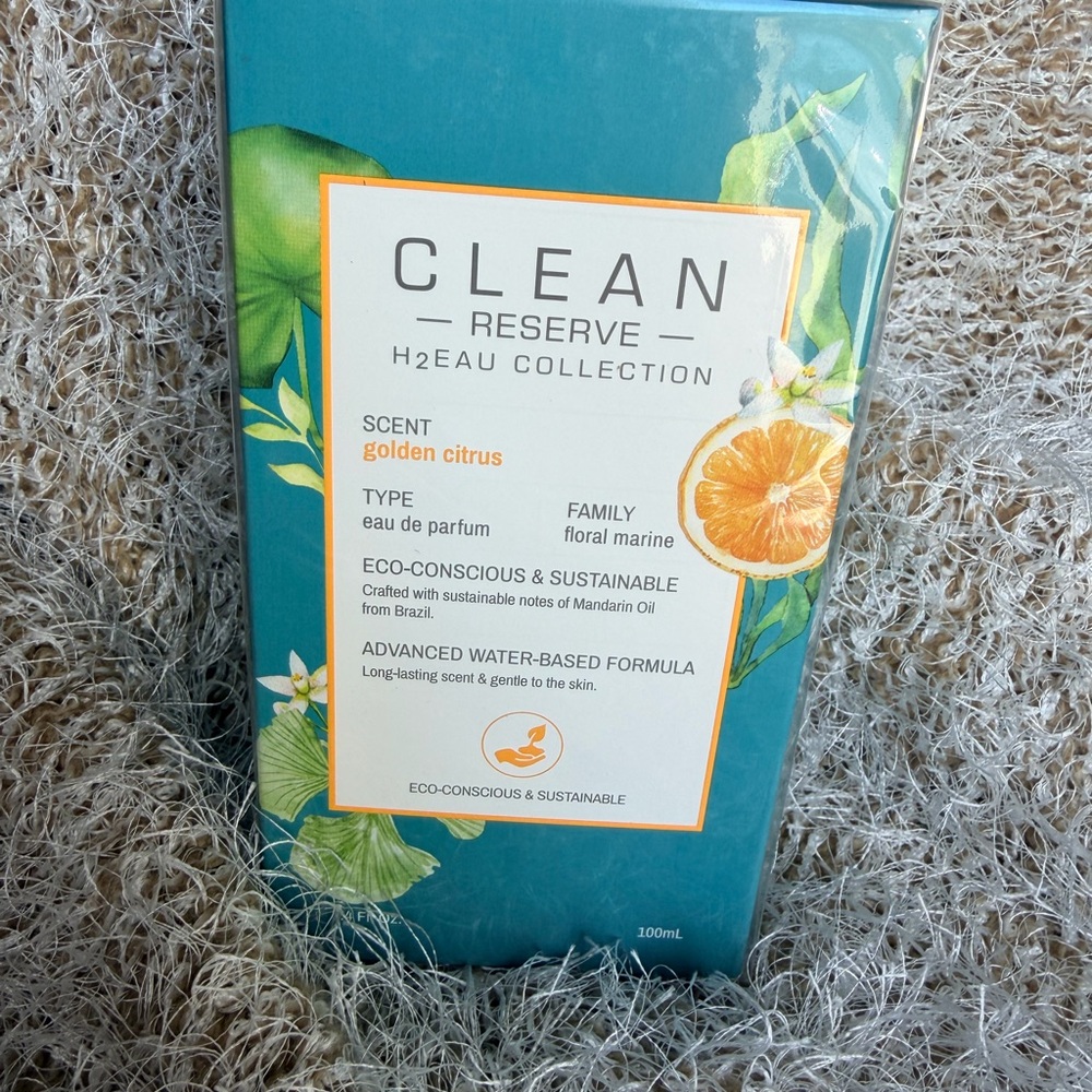Clean Reserve Golden Citrus Eau de Parfum 3.4 oz BNIB!!!!!